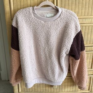 American Eagle Sherpa Sweatshirt NWT